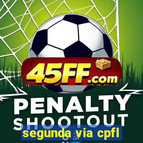 segunda via cpfl